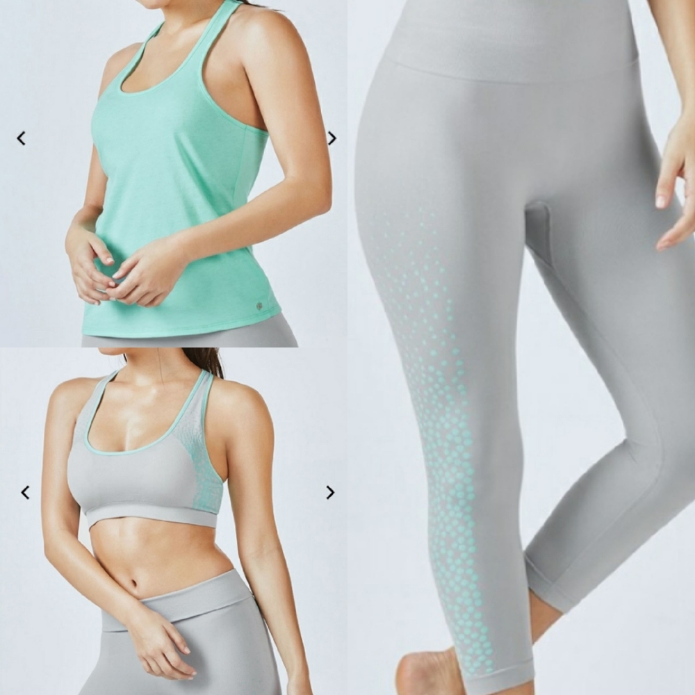Fabletics Set - Renee Bra + Capri + Tank